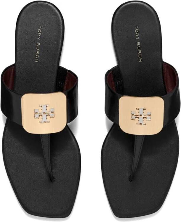 TORY BURCH Zwarte Sandalen voor Dames Black Dames