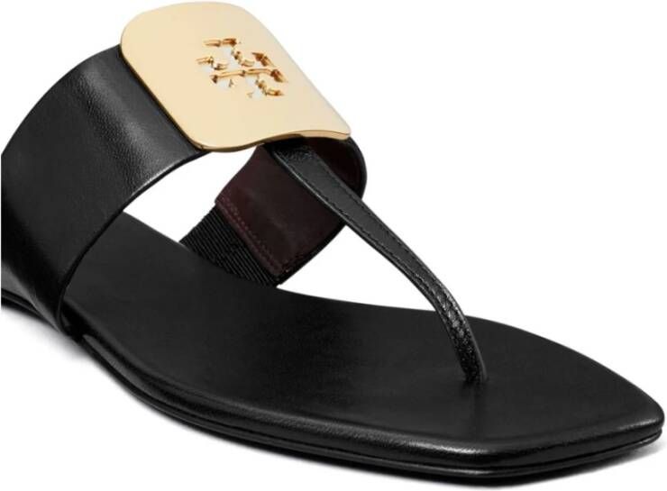 TORY BURCH Zwarte Sandalen voor Dames Black Dames