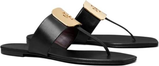 TORY BURCH Zwarte Sandalen voor Dames Black Dames