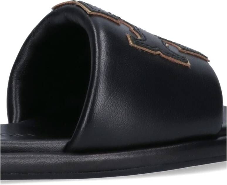 TORY BURCH Zwarte Sandalen voor Vrouwen Black Dames