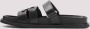 TORY BURCH Zwarte Leren Sandalen Elegant Chic Look Black Dames - Thumbnail 14