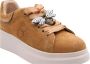 Tosca Blu Mode Sneaker met Duitzendblad Design - Thumbnail 5