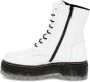 Tosca Blu Witte Patent Low Boot met Veters White Dames - Thumbnail 3