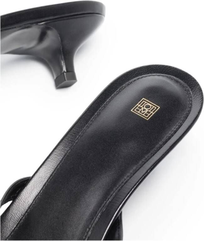 TotêMe De flip-flop hiel Zwart Dames