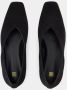 TOTEME The Everyday Flat Ballerinas Suede Black in zwart - Thumbnail 5