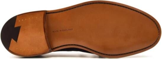 Tricker's Blauwe Platte Schoenen voor Heren
