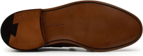 Tricker's Bruine Mocassini Platte Schoenen