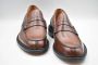 Tricker's Gebrande kastanje Loafers James Regular Brown Heren - Thumbnail 5