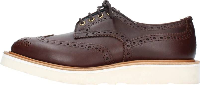 Tricker's Platte schoenen Bruin Brown Heren