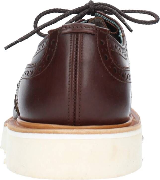Tricker's Platte schoenen Bruin Brown Heren