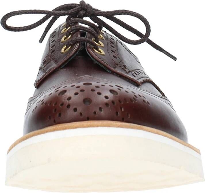 Tricker's Platte schoenen Bruin Brown Heren