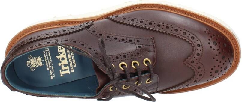 Tricker's Platte schoenen Bruin Brown Heren