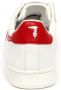 Trussardi Craft Leren Schoenen Wit Rood - Thumbnail 4