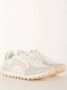 Trussardi Club Runner Sneakers met Mesh en Kunstleren Inzetstukken White Dames - Thumbnail 2