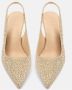 Twentyfour Beige Hakken Eindhoven Slingbacks met Kristallen - Thumbnail 2