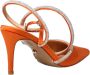 Twentyfour Elegante Oranje Hakken Orange Dames - Thumbnail 3