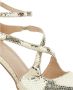 Twentyfour Grijze Metallic Pumps met Stiletto Hak - Thumbnail 2