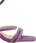 Twentyfour Twisted Enkel High Heel Sandalen Purple Dames - Thumbnail 2