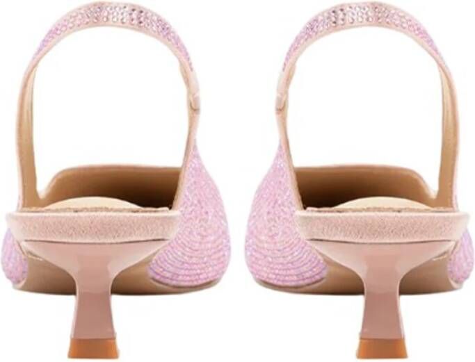 Twentyfour Zwarte Strass Hoge Hak Sandalen