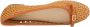 Twinset Beige Ballerina Schoenen - Thumbnail 2