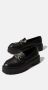 Twinset Eco-leren loafers met Oval T klem Black Dames - Thumbnail 7