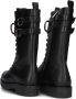 TWINSET MILANO Veterboots Dames 242tcp084 Maat: 36 Materiaal: Leer Kleur: Zwart - Thumbnail 4