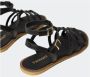 Twinset Flat Sandals Black Dames - Thumbnail 4