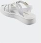 Twinset Flat Sandals White Dames - Thumbnail 3