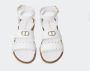 Twinset Flat Sandals White Dames - Thumbnail 2