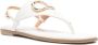 TwinSet Milano 231tcp12a Sandalen Dames Wit - Thumbnail 8