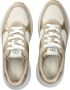 TWINSET MILANO Lage Sneakers Dames 251tcp02e Maat: 41 Materiaal: Leer Kleur: Beige - Thumbnail 3