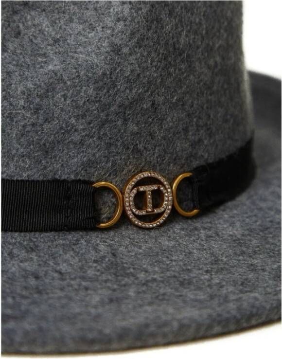 Twinset Grijze Elegant Dameshoed