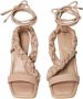 Twinset High Heel Sandals Beige Dames - Thumbnail 4