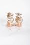 Twinset Hoge hak sandalen met bloe motief - Thumbnail 2