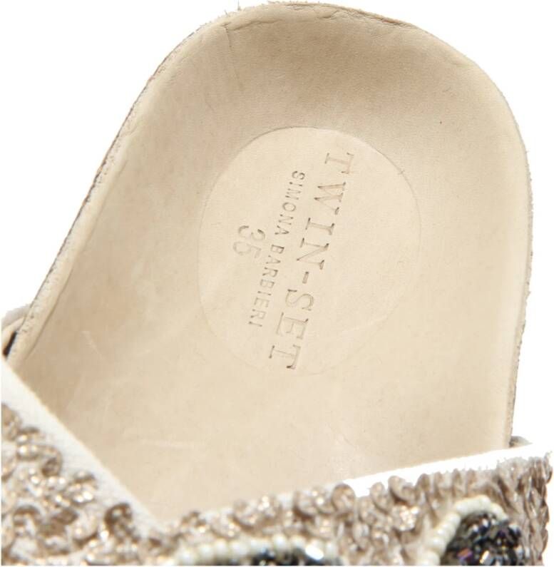 Twinset Italiaanse sandalen met Ciabatta-stijl