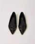 Twinset Leren Ballerina met Ovaal Teen - Thumbnail 2