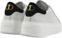 Twinset Leren sneakers met contrasterende hielkap White Dames - Thumbnail 3