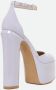 Twinset Lilla Platform Hakken met Enkelband - Thumbnail 2