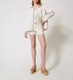 Twinset Plateau Sandalen met Vlechtontwerp - Thumbnail 2
