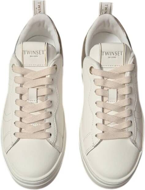 Twinset Platform Sneakers met Logo