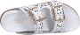 Twinset Witte Laser-Gesneden Leren Hak Sandaal White Dames - Thumbnail 2