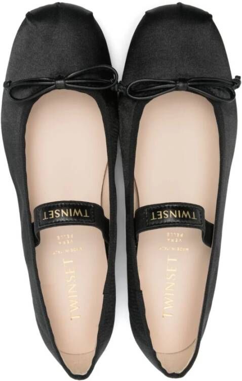 Twinset Satijnen Ballerina`s
