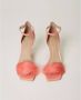 Twinset Tropische Roze Veer Sandaal - Thumbnail 2