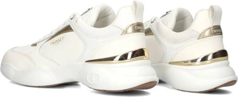 Twinset Witte Casual Sneakers Model 251Tcp054