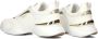 TWINSET MILANO Lage Sneakers Dames 251tcp054 Maat: 40 Materiaal: Leer Kleur: Wit - Thumbnail 2