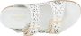 Twinset Witte Laser-Gesneden Leren Hak Sandaal White Dames - Thumbnail 6