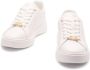 TWINSET MILANO Lage Sneakers Dames 251tcp01c Maat: 40 Materiaal: Leer Kleur: Wit - Thumbnail 4