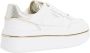 TWINSET MILANO Lage Sneakers Dames 251tcp014 Maat: 38 Materiaal: Leer Kleur: Wit - Thumbnail 3