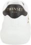 Twinset Witte Veterschoenen met Gouden Details White Dames - Thumbnail 9