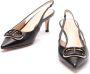 Twinset Zwarte ballerina schoenen voor vrouwen Black Dames - Thumbnail 3